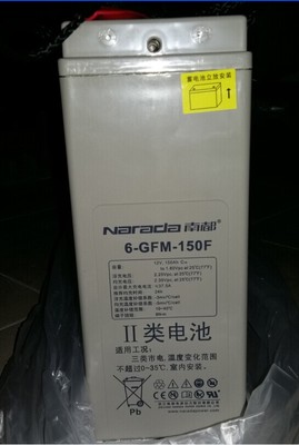 南都蓄电池6-GFM-100F狭长形