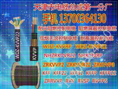 朔州钢丝电缆NHKVVR32厂家1x3x0.75