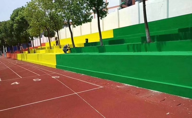 南京羽毛球塑胶场地施工《上海新标准材料》厂家