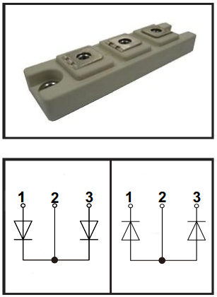 400A200V快恢复二极管模块