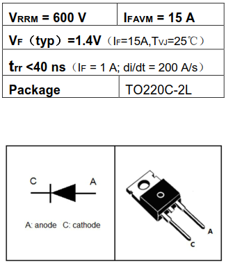 15A600VָHFD1560C