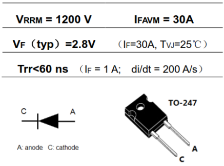 30A1200VָHFD30120H