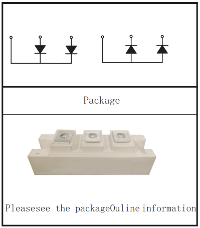 200A600V快恢复二极管模块