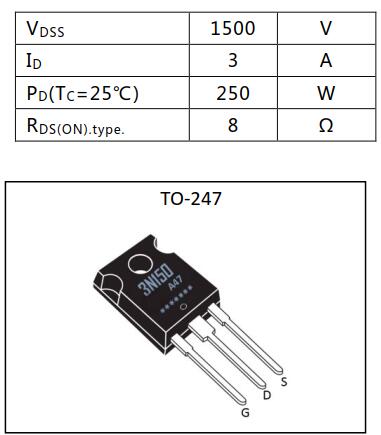 N3A/1500VMOSFETЧӦ