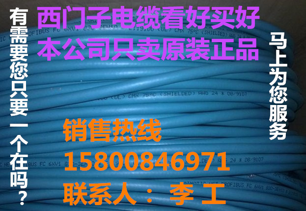 西门子PLC PROFIBUS-DP控制电缆