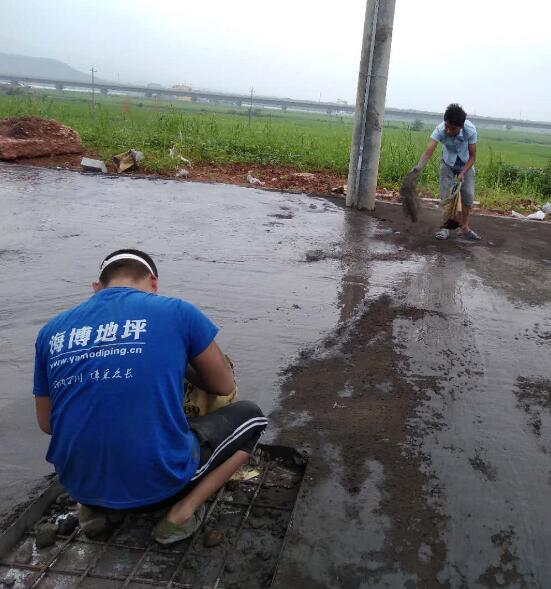 株洲压花地坪施工方便