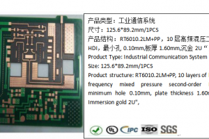 高频混压HDI