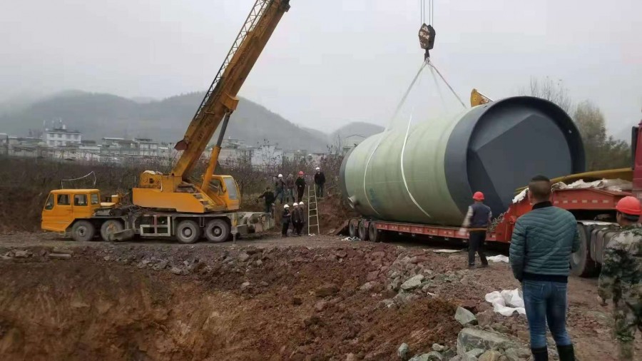 运维河北丰南一体化雨水提升泵站