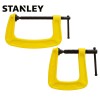 STANLEY史丹利工具G字夹 G型夹钳83-031-23 深喉G型夹钳1-8寸