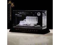 邯郸空军战友聚会联谊会纪念品，水晶内雕工艺品生产厂家