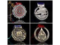 企业联谊赛奖牌定制，金属奖牌开模价格，压铸徽章