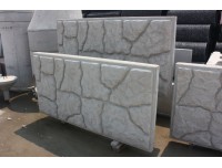 郑州仿石面挡墙模具价格水泥生态框模具