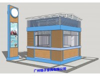 步行街售卖亭 广场餐饮花车 广场移动售卖屋