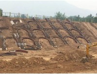 德江县高速公路路基混凝土浇筑拱形骨架护坡模具京伟