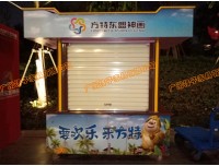 石首商业街美食亭 文旅公园餐饮商品花车 游乐园移动小卖部