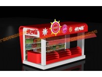 镇江美食街售货亭 重庆商业街贩卖车 景区小卖部