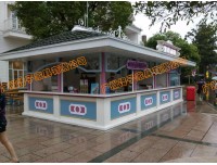 临汾商业街售卖亭 欧式风格餐饮花车