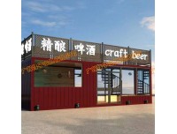 漳州美食街售卖车 集装箱造型售卖亭 广场移动小卖部