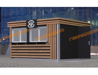 龙岩商业街售卖亭 集装箱造型餐饮花车