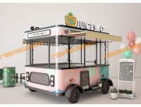 曲靖景区售卖亭 广场移动美食餐车 游乐园卡通小卖部
