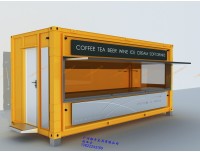 聊城欧式风格售卖亭 广场饮料小吃花车 游乐园卡通售货车