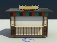 广场移动咖啡售卖屋 美食街小吃餐饮摊亭 商业街特产售卖车